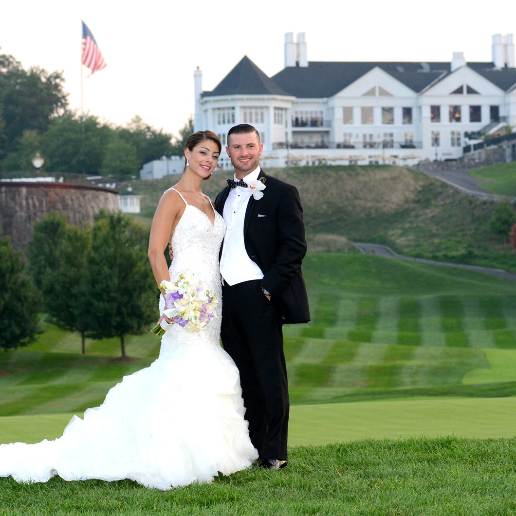 Destination wedding photography Trump Golf Course Washington