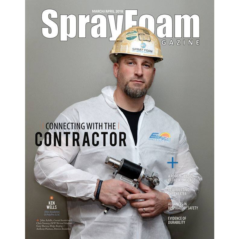 Magazine Cover Photography for Spray Foam Magazine